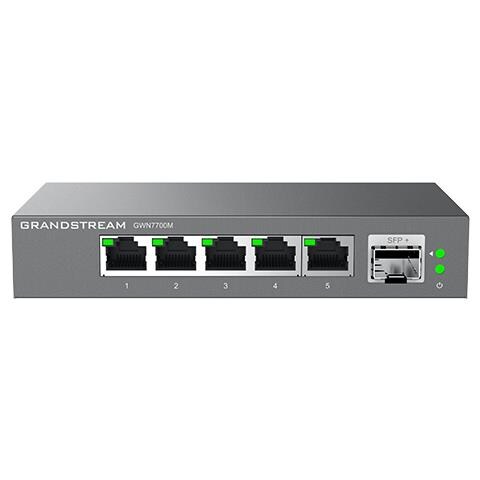 GWN7701PA switch di rete Non gestito Gigabit Ethernet (10/100/1000) Nero - Foto 1