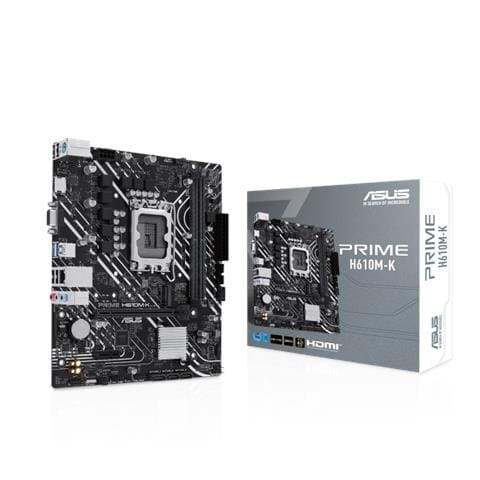 Scheda Madre Prime H610M-K Socket LGA 1700 Chipset H610 Micro ATX - Foto 1