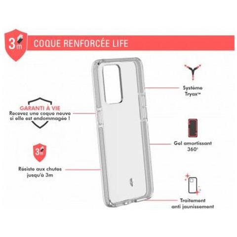 Cover Rinforzata Per Oppo Find X5 Lite Life, Trasparente - Foto 2