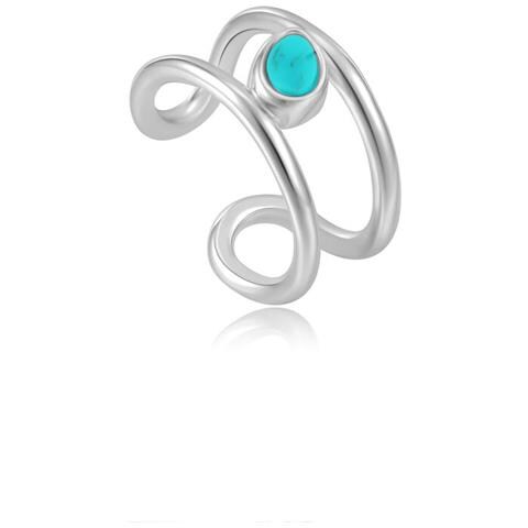Orecchini Donna Ania Haie E027-02h Argento Puro 1 Cm - Foto 1