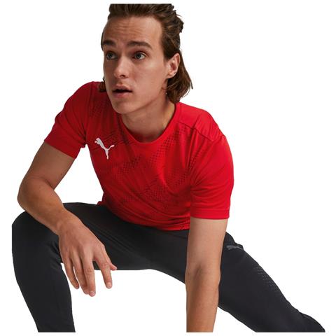 Individualrise Football Graphic Tee 65813101, Uomini, Rosso, S - Foto 1