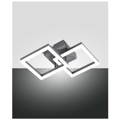 Plafoniera Bard A Led Moderna 21w Antracite 3394-28-282 - Foto 2