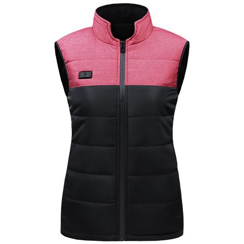 Gilet Riscaldato Con Doppi Comandi, Temperatura Costante E Calore Black+red L - Foto 1