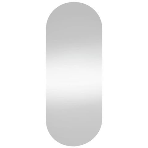 Specchio Da Parete 20x50 Cm Vetro Ovale - Foto 3