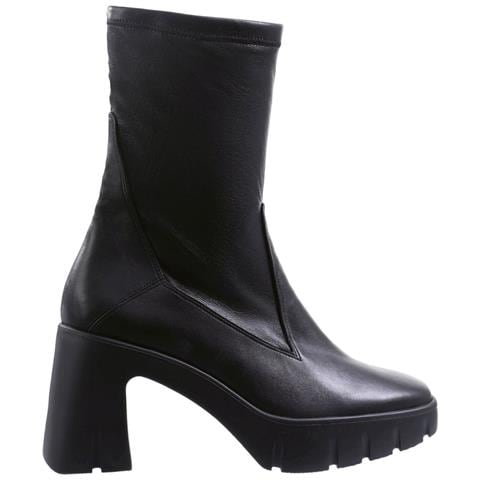 Jessy Booties Stivaletti Pelle Sintetica Scarpe Donna Nero Eu 41, 6-105548 0100 - Foto 2