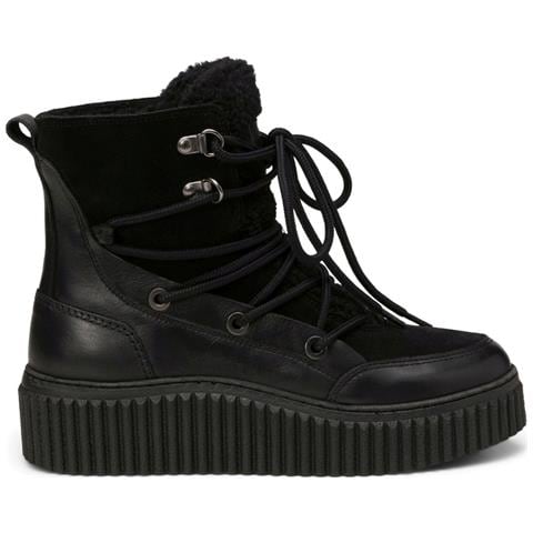 Mo.biancan33a Booties Stivaletti Pelle Di Mucca Scarpe Donna Nero Eu 37, 410-16066005-150 990 - Foto 1