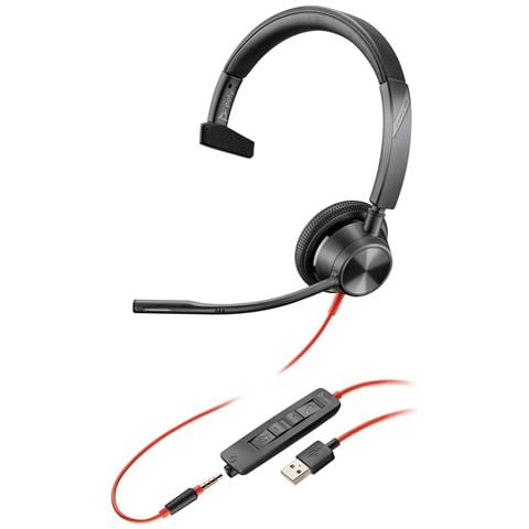 Poly Blackwire 3315 Usb-a + 3.5mm Mono Headset - Foto 1