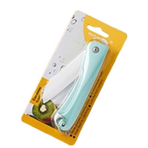 Coltellino Tascabile Pieghevole Con Portachiavi, Lama In Ceramica, Verde Nordico Green - Foto 1