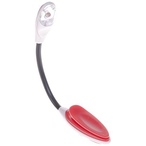 Speciale Lampada Da Lettura A Led Con Braccio Orientabile. 3x2x25 Cm. Colore Rosso - Foto 1
