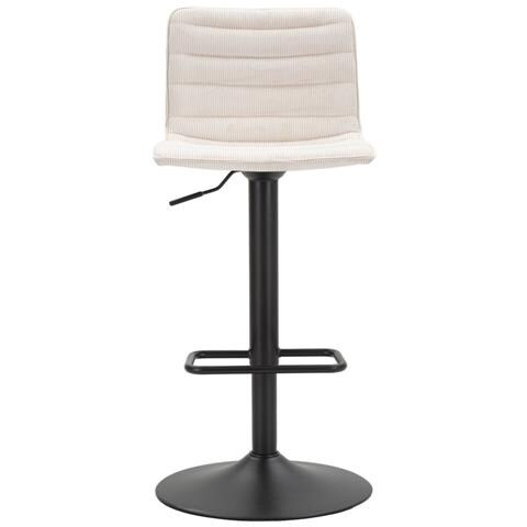 Set Di 2 Sgabelli Alti Mf444 - Bianco - Metallo - 43x49,5x85,5 Cm - Foto 2