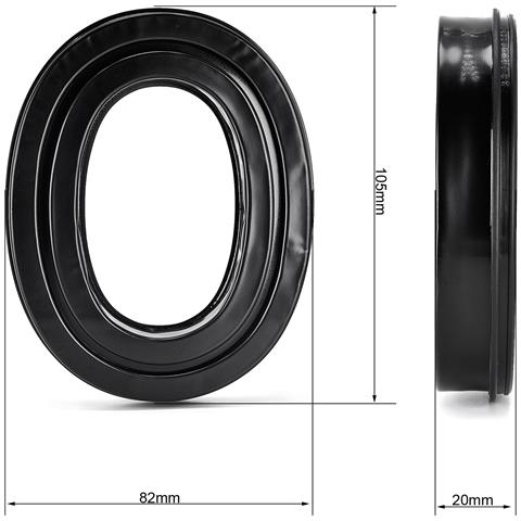 Cuscinetti Auricolari In Gel Rrescante Per Sordin - Confezione Da 2 - Foto 3