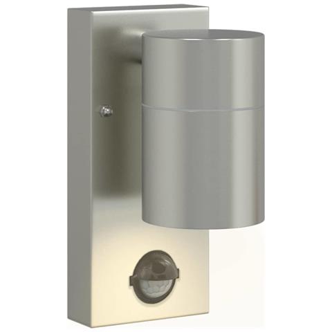 Luce da parete esterna con sensore Acciaio inox IP44 - Foto 9