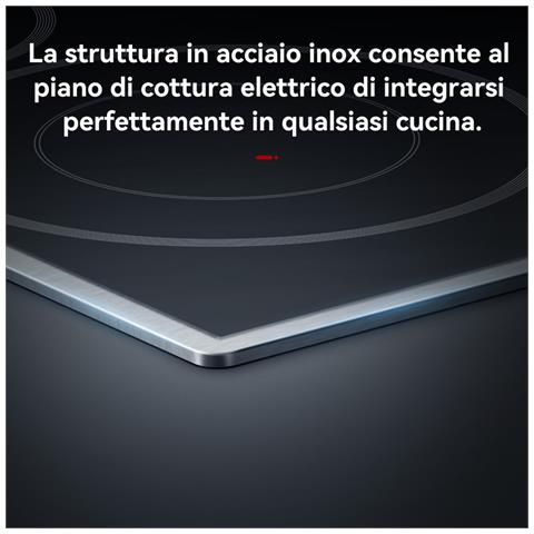 Gasland Piano Cottura A Gas Gh60sf 4 Fuochi, Piano Cottura A Gas Da Incasso 60 Cm, Con Bruciatore Wok - Foto 4