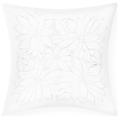 Set Di 2 Copricuscini Con Ricamo Floreale 40x40 Cm - Foto 1