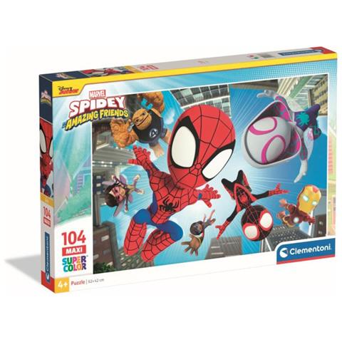 Puzzle 104 Pezzi Maxi Spidey - Foto 1