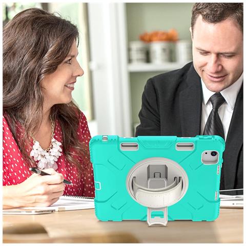 Custodia Per Ipad Pro 3/2/1 11” Con Supporto E Alloggiamento Per Stilo Menta - Foto 2
