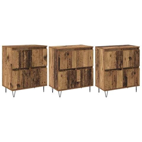 Sideboards 3 pcs Legno vecchio 180 x 35 x 70 cm - Foto 1