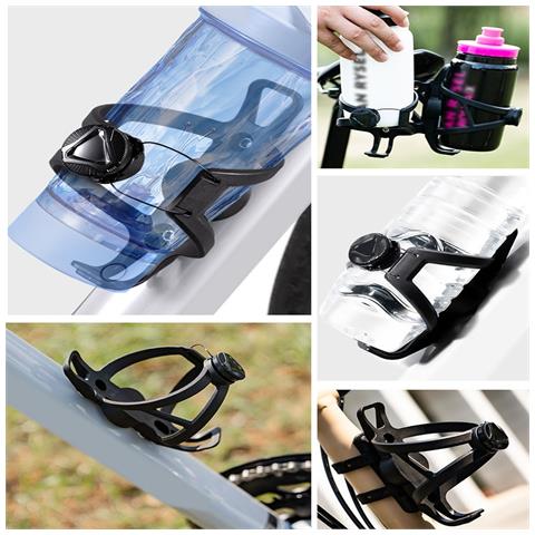 Portaborraccia Per Bici Compatibile Con Airtag - Supporto Tracker Nascosto, Gabbia Regolabile - Foto 6