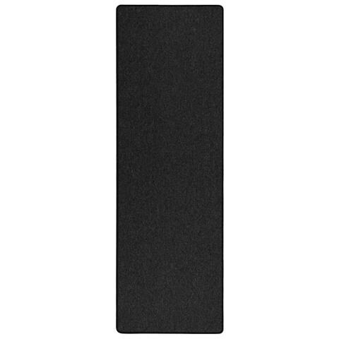 Runner in Moquette Antracite 100 x 300 cm 100% Polipropilene - Foto 1