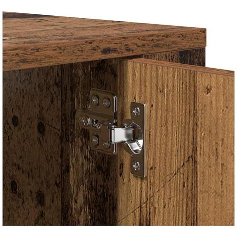 Mobile TV da parete Legno vecchio 100 x 34,5 x 40 cm - Foto 9