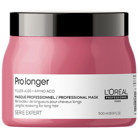L'oreal Professionnel, Serie Expert Pro Longer, Maschera Crema Trattamento Capelli, Rinnovo Delle Lunghezze, 500 Ml - Foto 1