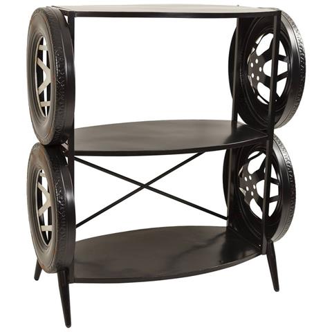 Scaffale In Metallo Nero 97x51x117,5h - Foto 1