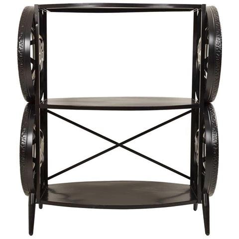 Scaffale In Metallo Nero 97x51x117,5h - Foto 2