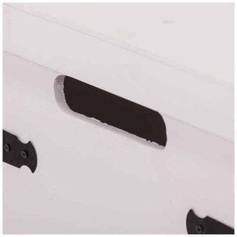 Set Di Due Scatole In Legno Laccato Bianco - Foto 5