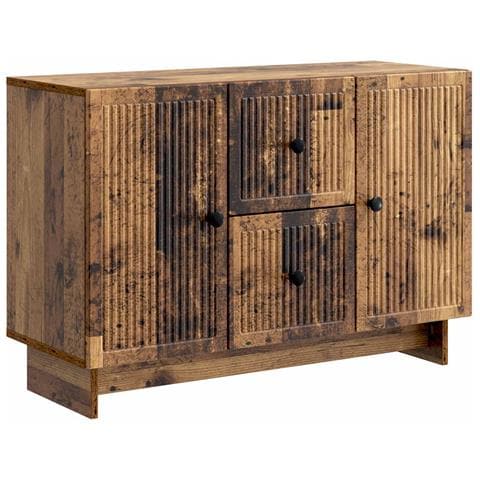 Credenza Legno antico 89 x 34,5 x 60 cm Legno ingegnerizzato - Foto 1