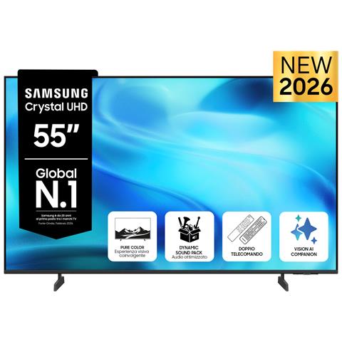55" Crystal UHD U8000H 4K Vision AI Smart TV (2026) - Foto 1