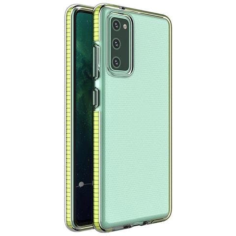 Custodia Trasparente In Tpu Con Cornice Colorata, Progettata Per Samsung Galaxy A72 4g, Gialla - Foto 4