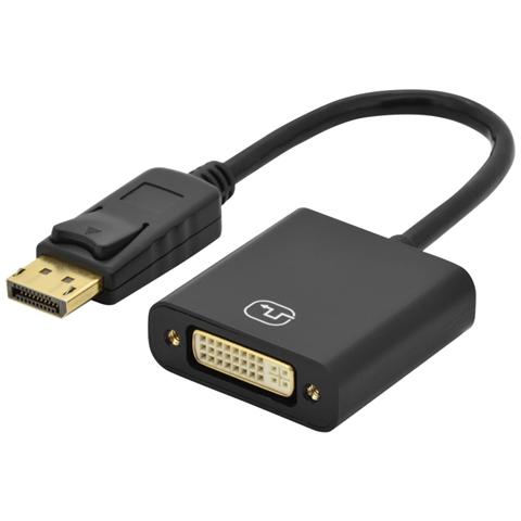 Cavo Adattatore Displayport Connettori Dp Maschio - Dvi-I (24+5) Femmina Cm. 15 - Foto 2