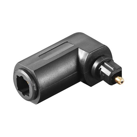 Adattatore Toslink Maschio / Femmina 90 Gradi - Foto 2