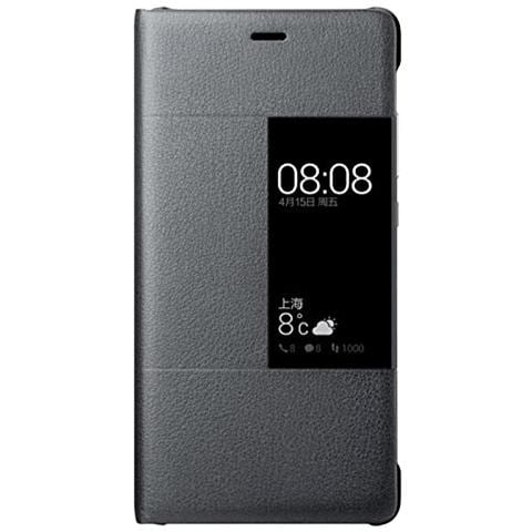 View Flip Cover per P9 grigio scuro - Foto 2