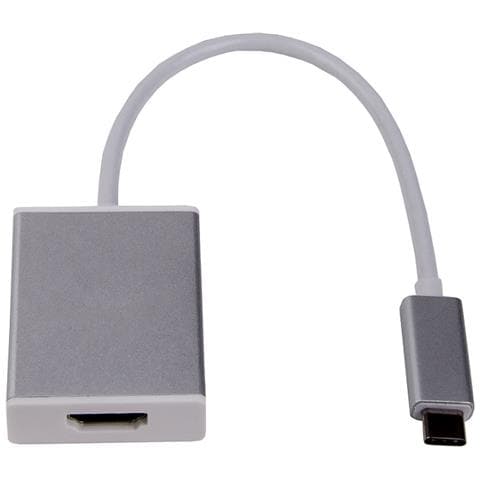 Cavo Adattatore USB Type-C / HDMI 2.0 Color Argento - Foto 1