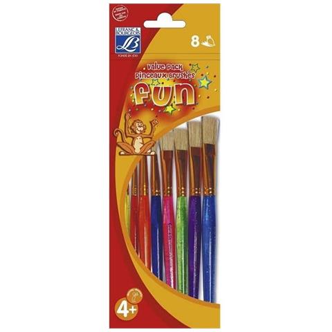 8 Pennelli Di Diversi Colori Lefranc Et Bourgeoisâ® Taglia Unica - Foto 2