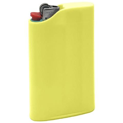 Posa Cenere Tascabile Smookey Ignifugo Giallo + Accendino Bicj25 Chewing Gum - Foto 1