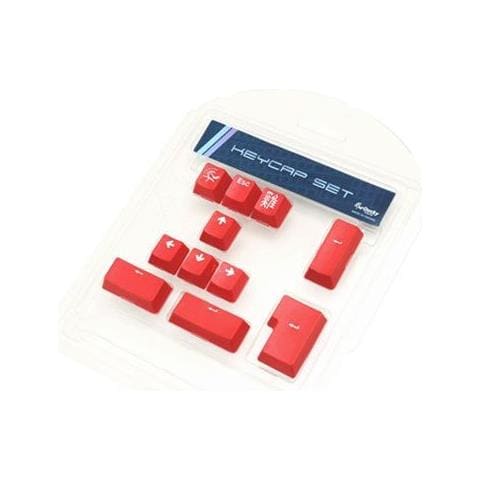 Set di Copritasti Doppio Colpo per Tastiera 11 Colore Rosso - Foto 1