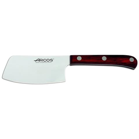 Coltello Bistecca da Tavola - Lama Acciaio Inossidabile Nitrum 90 Mm - Manico Legno Compresso Colore Marrone - Foto 1