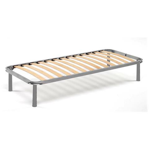 Rete Letto Singolo Manila, Rete Ortopedica In Multistrato Di Betulla A 13 Doghe, 100% Made In Italy, Cm 90x200h 34 - Foto 2