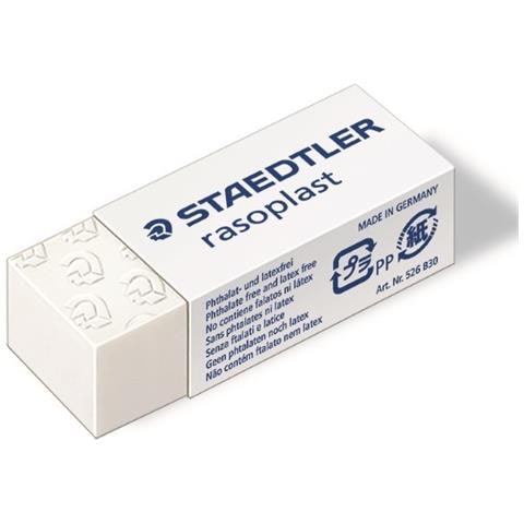 Box 30 Gomme Rasoplast 526 B30 Bianca Per Matita - Foto 2