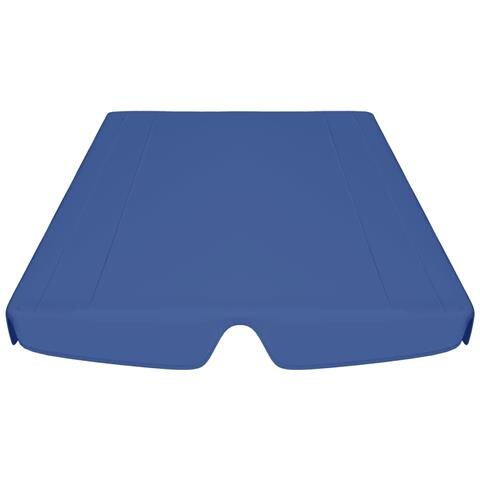 Baldacchino per Dondolo Giardino Blu 188/168x145/110 cm - Foto 7