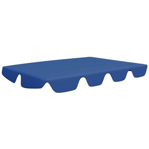 Baldacchino per Dondolo Giardino Blu 188/168x145/110 cm - Foto 1