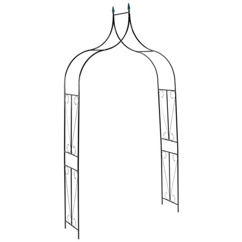 Arco da Giardino Verde Scuro 120x38x258 cm in Ferro - Foto 1