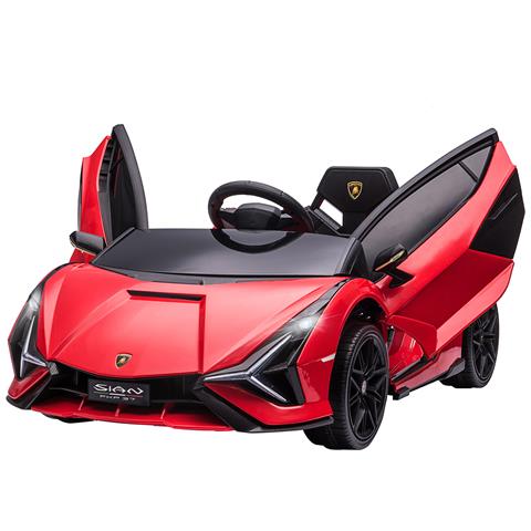 Macchina Elettrica Per Bambini Lamborghini Età 3-5 Anni - Rosso - Foto 1