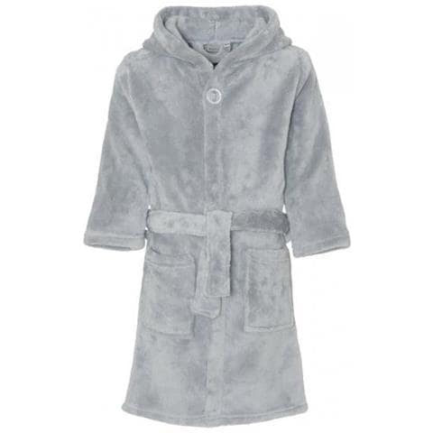 Accappatoio Junior Poliestere Grigio Taglia 158/164 - Foto 1