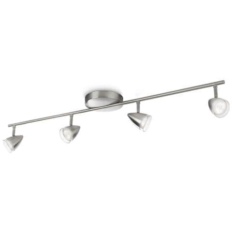 Maple - Barra Spot Led Nickel 4 Luci - Foto 1