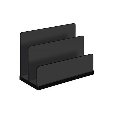 633001 Porta Documenti Acrylic Glass Black - Foto 1