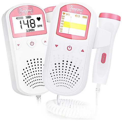 HTN - Baby Lcd Detector Ad Ultrasuoni Fetale Prenatale Monitoraggio Della Frequenza Cardiaca Per Bambini Copaz 8454619031740 - Foto 6