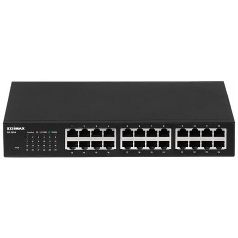 Switch di Rete GS-1024 24 Porte RJ-45 Colore Nero - Foto 2